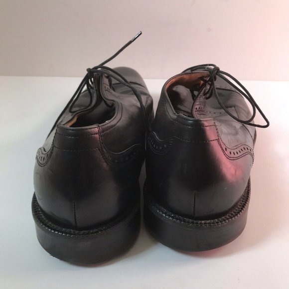 Johnston Murphy Signature Series Black Leather Cap Toe Derby Shoes 10.5 M‎ 13501 main image 6